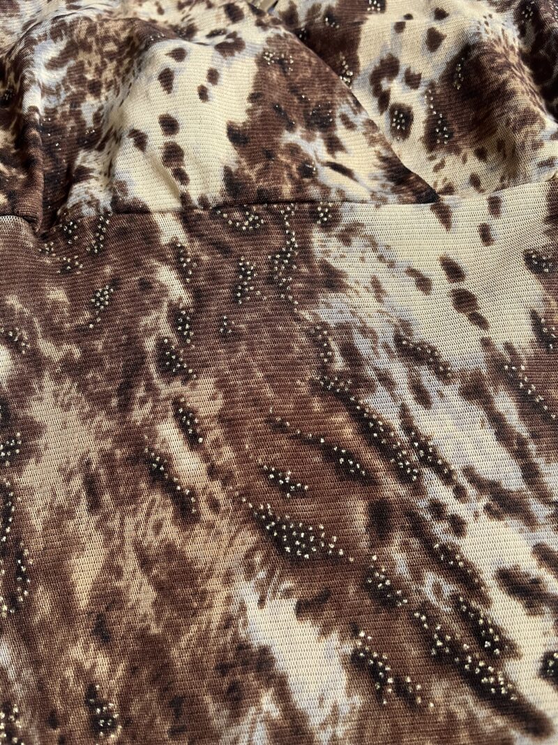 Animal print dress - Imagen 4