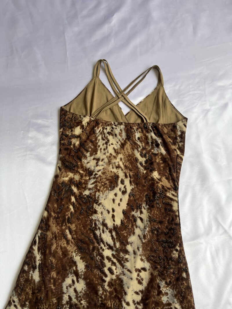 Animal print dress - Imagen 5