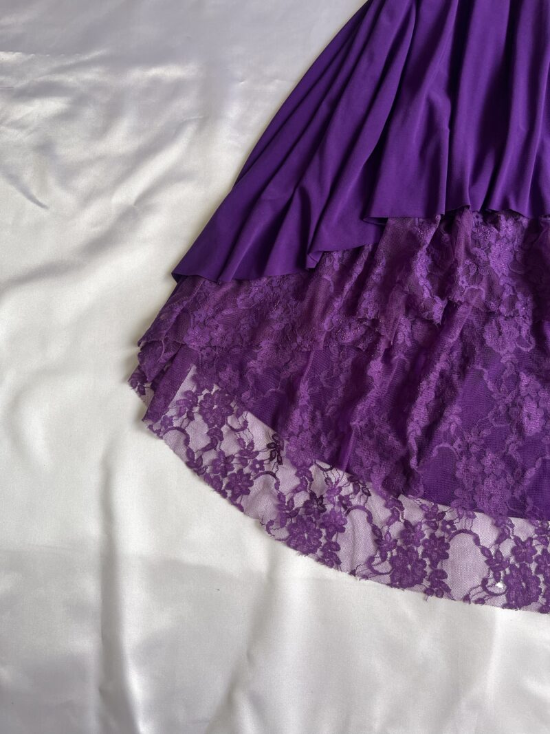 adorable purple dress - Imagen 6