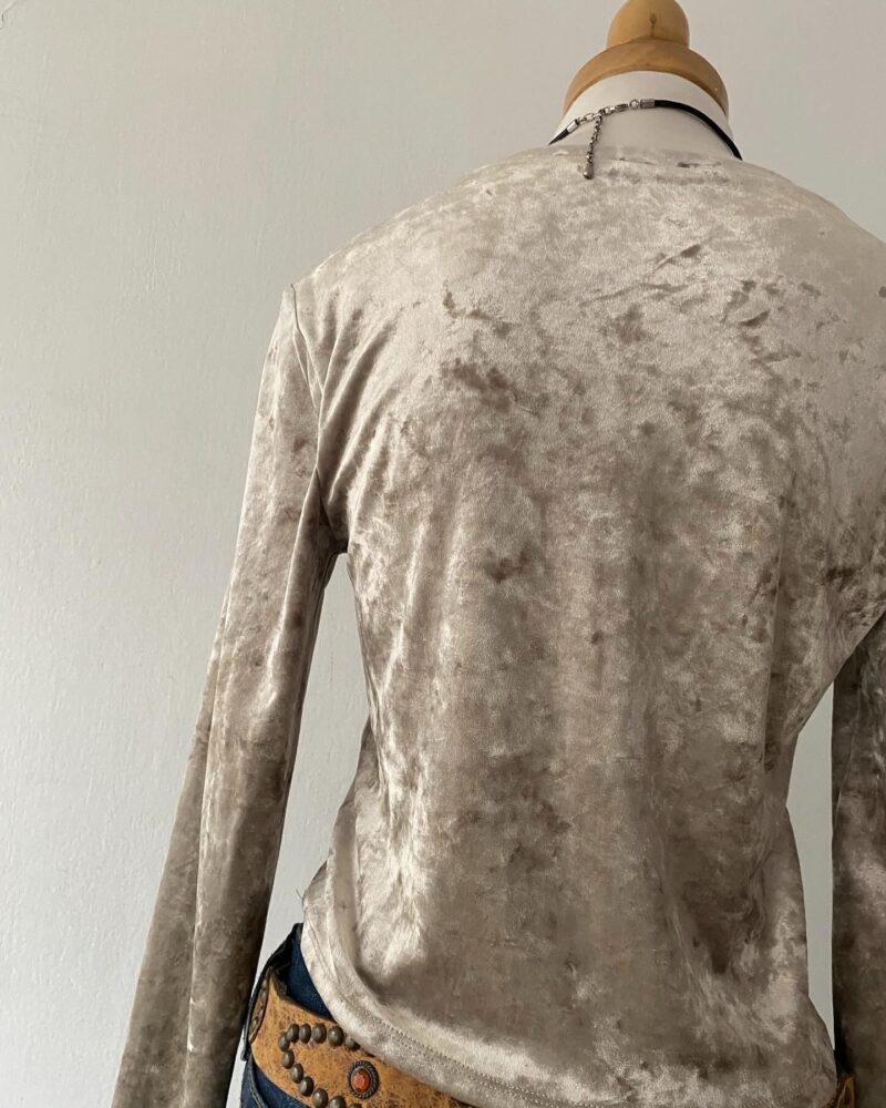 Grunge velvet top - Imagen 3