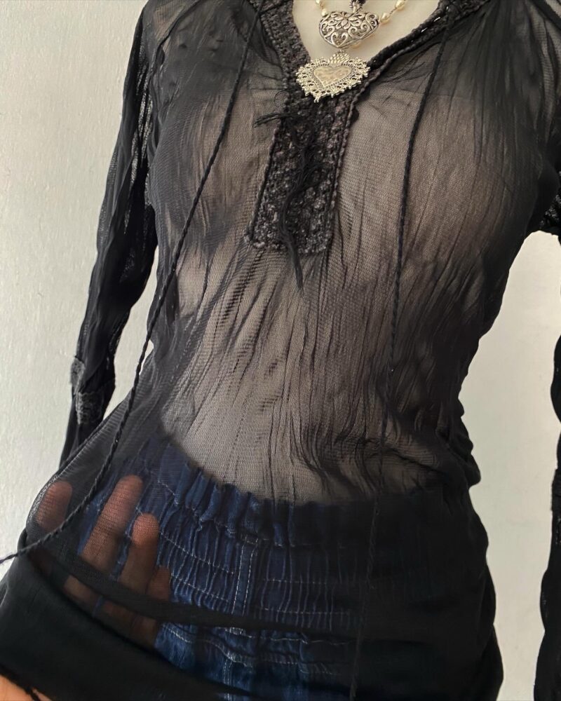 Goth blouse - Imagen 3