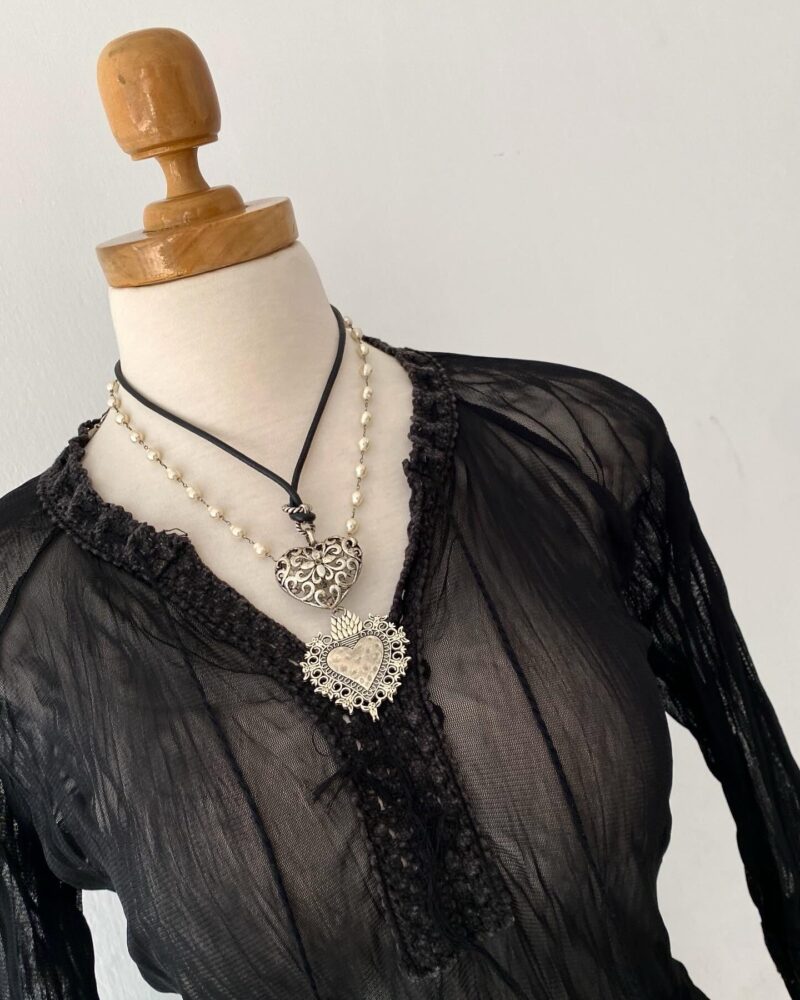Goth blouse - Imagen 2