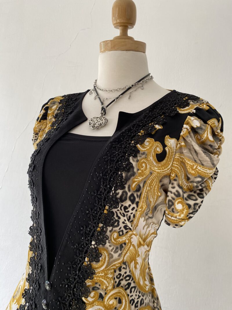 2 in 1 blouse and cardigan - Imagen 2