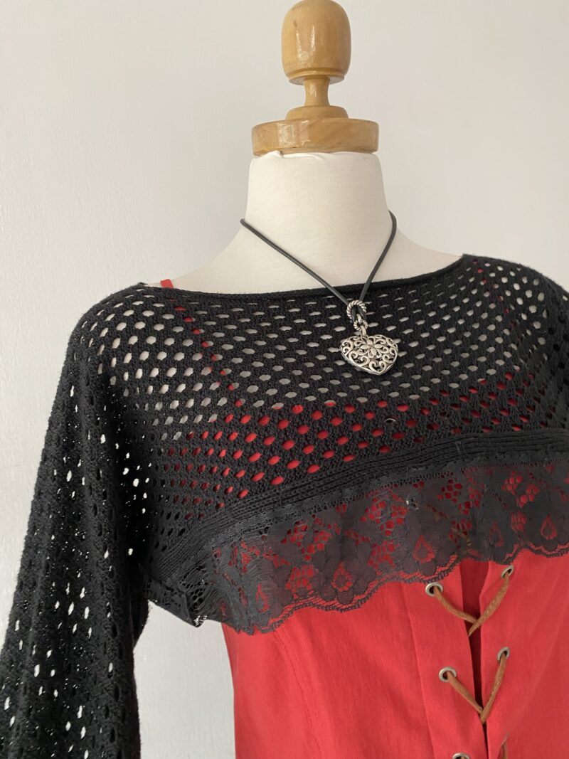 Set (corset + knitted sleeves) - Imagen 6