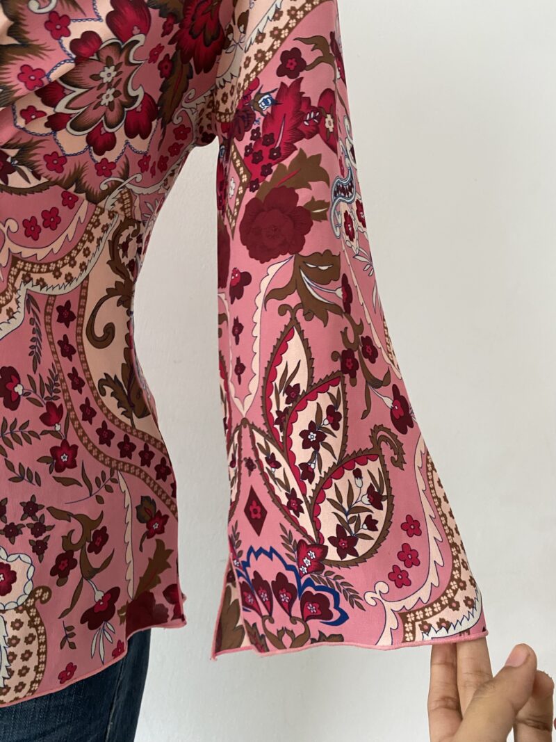 Bohemian pink top - Imagen 6