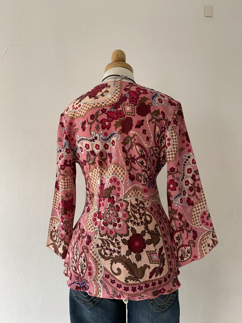 Bohemian pink top - Imagen 3